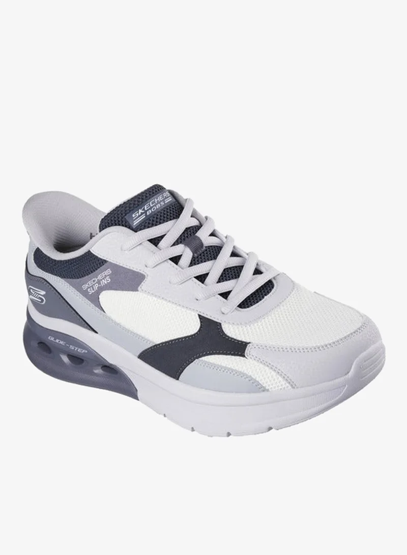 SKECHERS Men Bobs Arc Waves 2.0 Lace Up Ankle Sneakers
